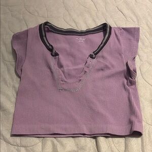 Urban Outfitters Purple Crop Top